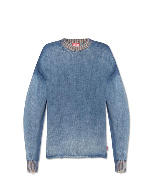 DIESEL Blue 'k-delos' Sweater for men