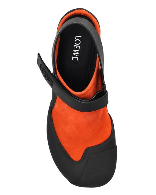 Loewe Black 'Dive' Heeled Shoes