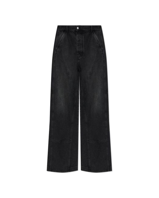 Marni Black Straight-Leg Jeans for men