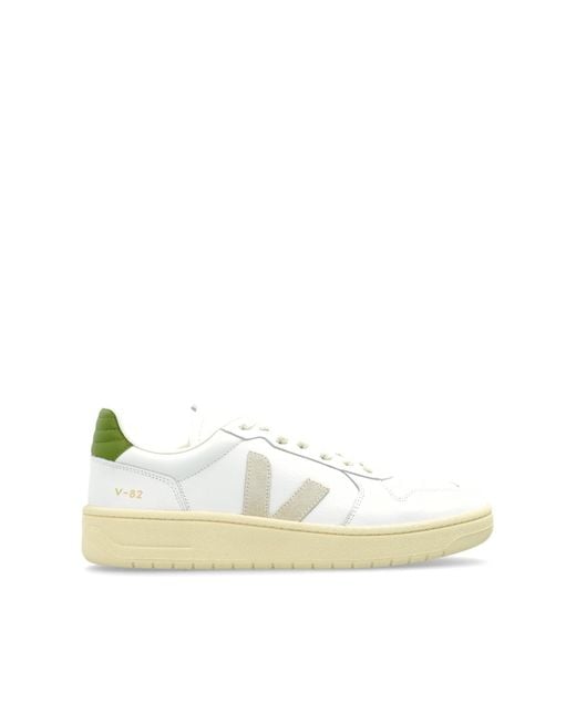 Veja White Sport Shoes "V-82 Ii" for men