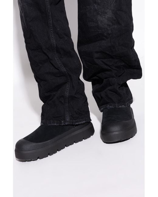 Ugg Black 'Ultra Mini Weather Hybrid' Snow Boots for men