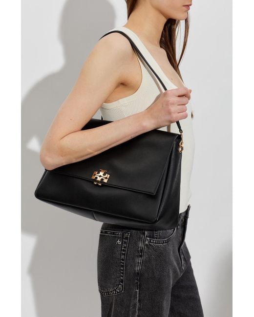 Tory Burch Black Bag 'Charlie Large'