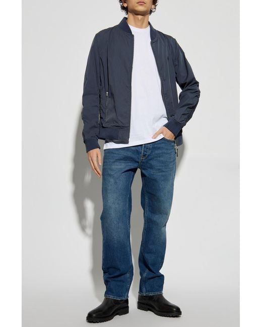 AllSaints Blue Jacket Bassett for men