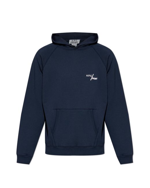 A.P.C. Blue "Cohsk" Sweatshirt for men