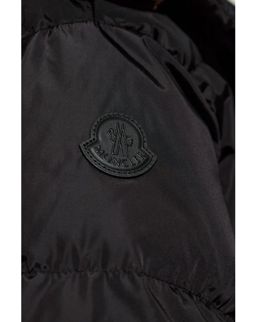 Moncler Black 'Briant' Down Coat