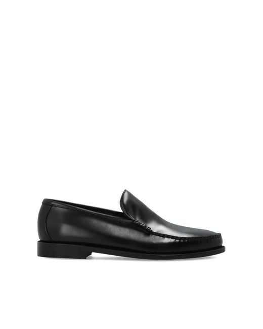 G.H.BASS Black "Weejuns Cobra Venetian" Loafers for men