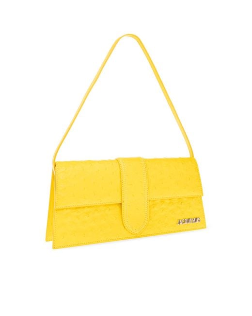 Jacquemus Yellow Shoulder Bag Le Bambino Long