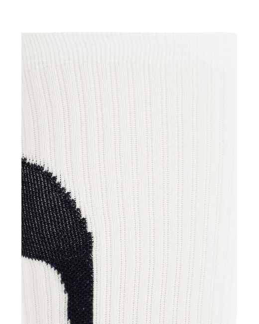 Balenciaga White Socks With Logo for men