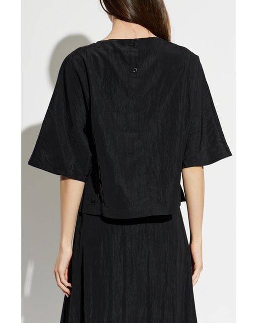Studio Nicholson Black 'Bascom' Top