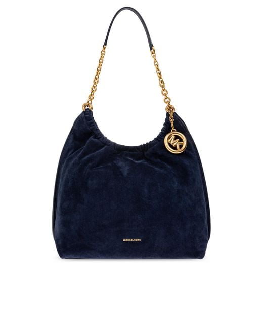 MICHAEL Michael Kors Blue Shoulder Bag 'Indie'