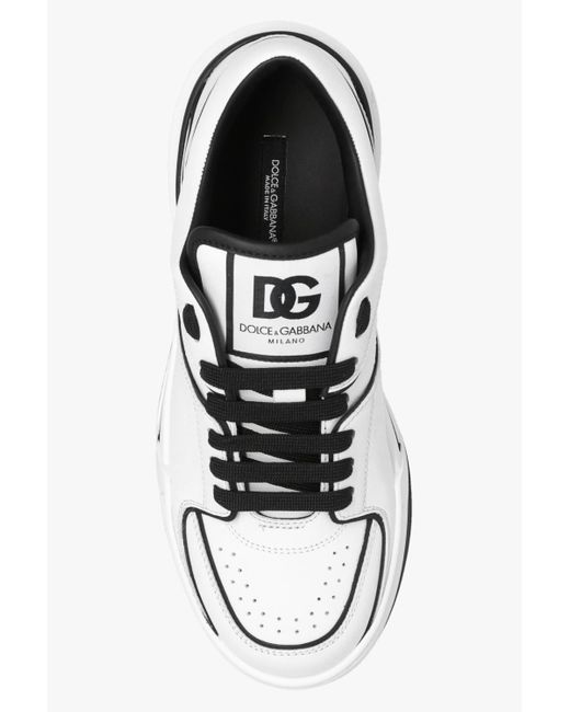Dolce & Gabbana Black ‘New Roma’ Sneakers
