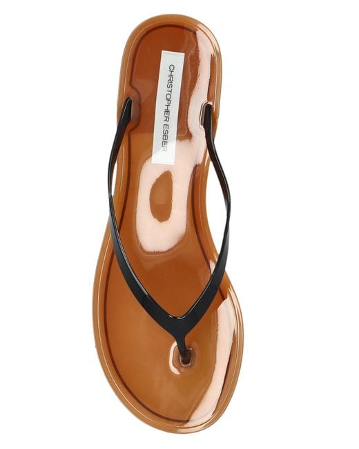Christopher Esber Brown 'Jo' Slides