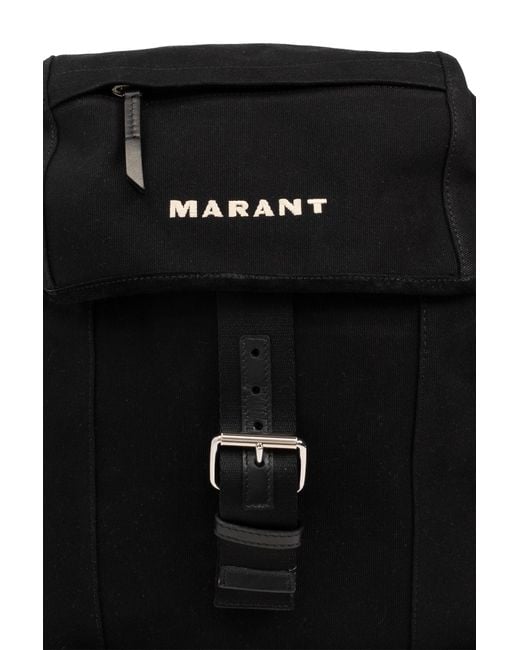 バッグ ISABEL MARANT BLACK TROY BACKPACK Isabel Marant Black Troy Backpack Isabel Marant
