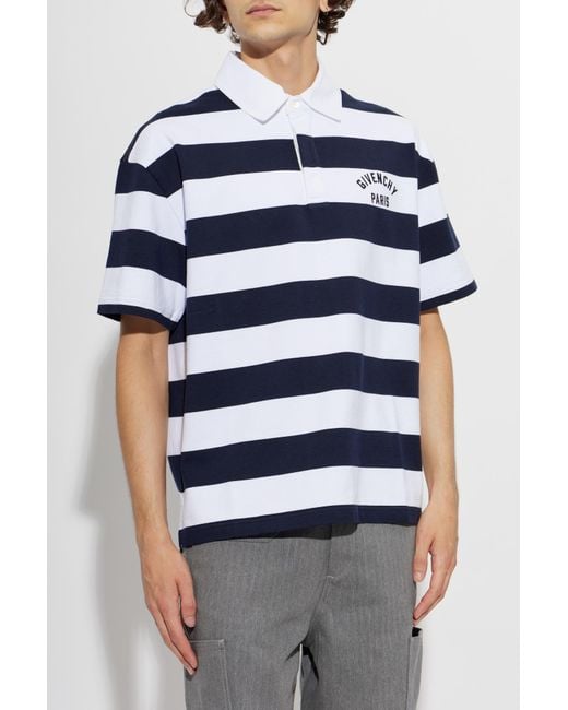 Givenchy Gray Polo With Logo for men