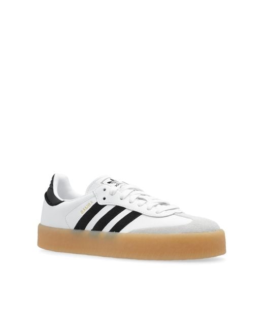 Adidas Originals White ‘Sambae W’ Sneakers