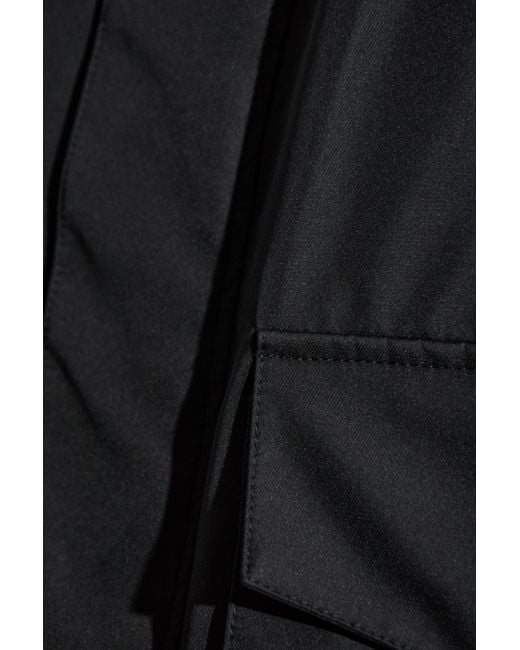 Giorgio Armani Black Lightweight Waterproof Jacket for men