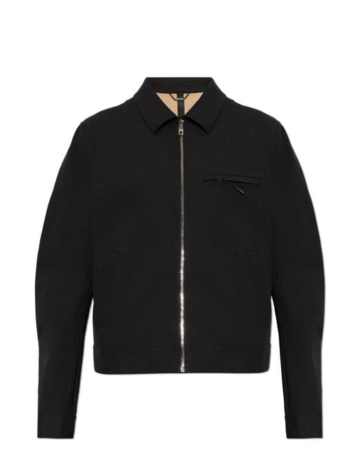 Dolce & Gabbana Black Rain Jacket for men