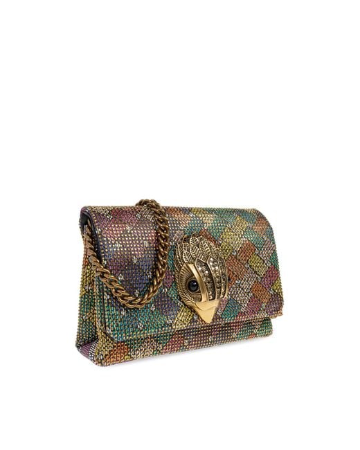 Kurt Geiger Black Shoulder Bag "Mini Shoreditch"