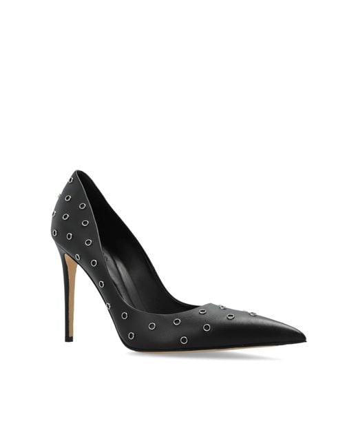 McQueen Black "Skull" Stilettos