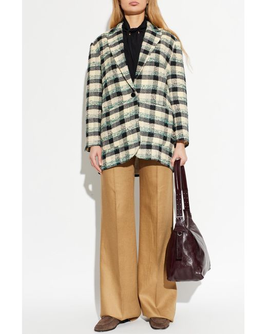 Max Mara Natural Linen Trousers 'Badesse'