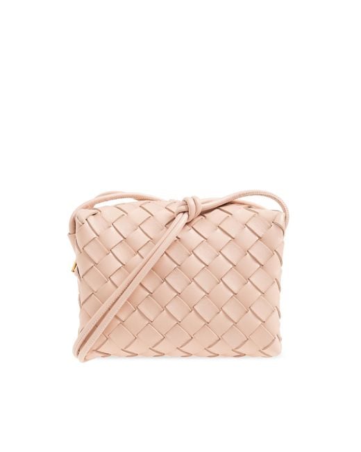 Bottega Veneta Pink Mini Loop Camera Bag