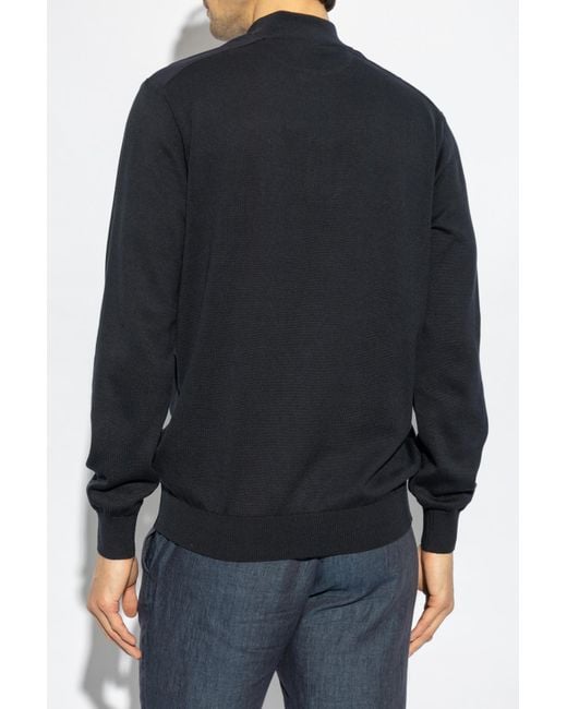 Paul & Shark Blue Wool Jacket for men