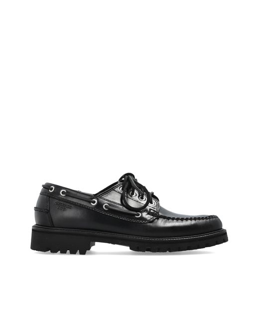 G.H.BASS Black "Ranger Moc" Shoes for men