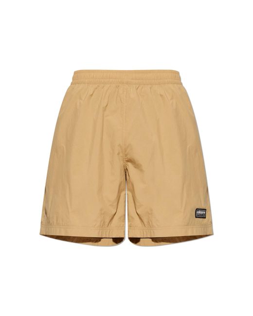 Adidas Originals Natural Logo Shorts for men