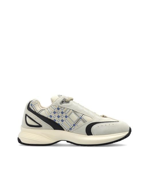 Burberry White 'Eclipse Runner' Sports Shoes