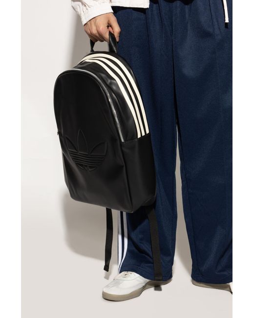 Adidas Originals Black Backpack With Logo