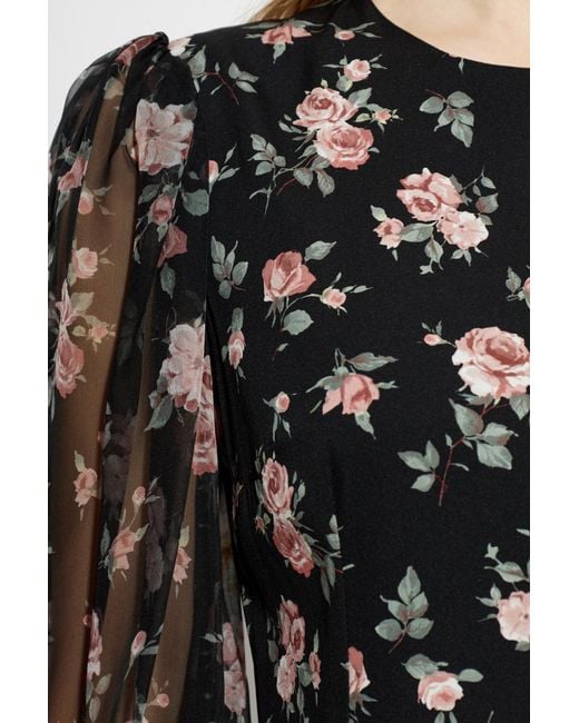 Dolce & Gabbana Black Silk Dress