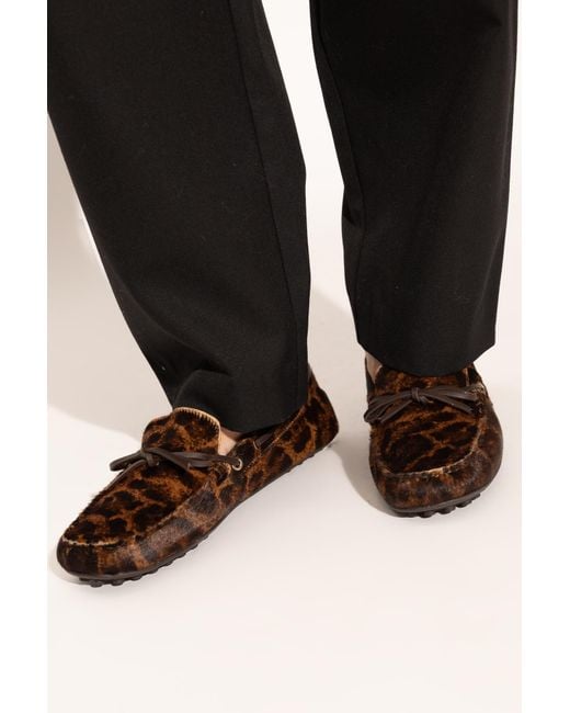 Tod's Black Gomma Loafers