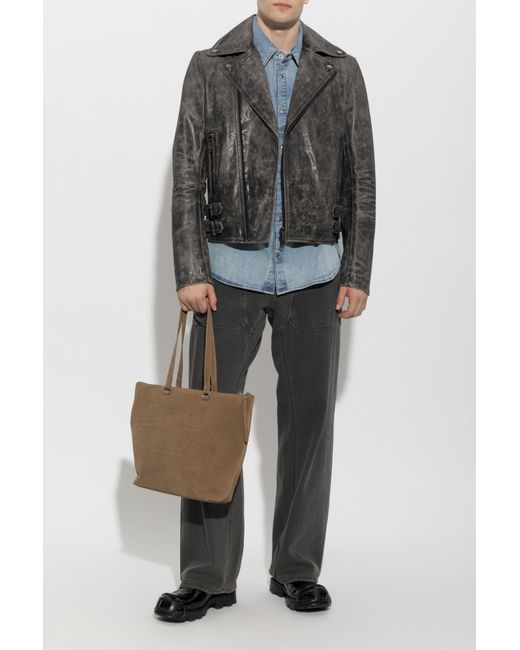 DIESEL Blue 'D-Simply' Denim Shirt for men