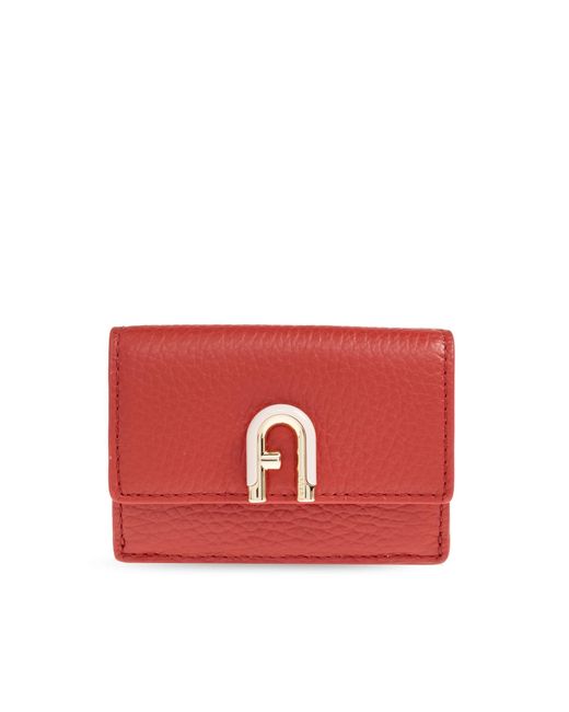 Furla Red 'Idea Small' Wallet