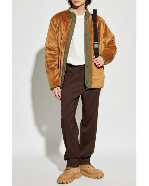 Moncler Brown Reversible Jacket 'Rentigant' for men