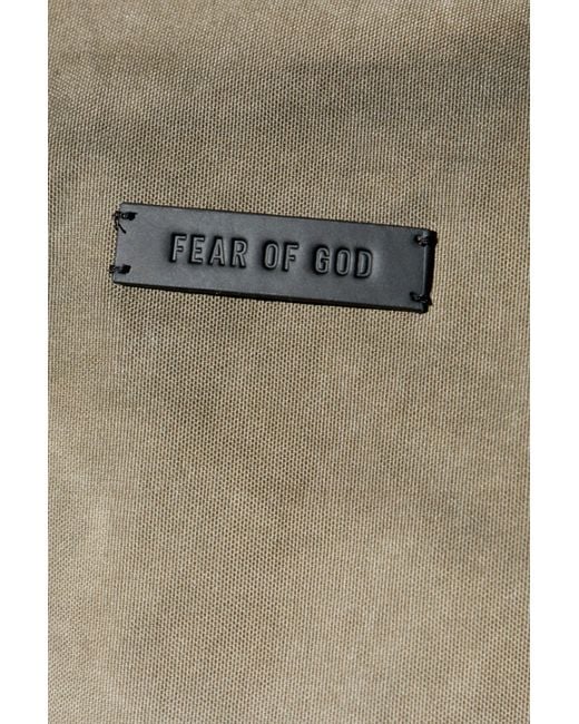 Fear Of God Gray Shirt With Ombre Effect for men