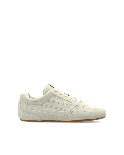 Isabel Marant White "Senny Low" Sports Shoes