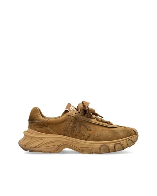 Dolce & Gabbana Brown 'Country Road' Sports Shoes for men