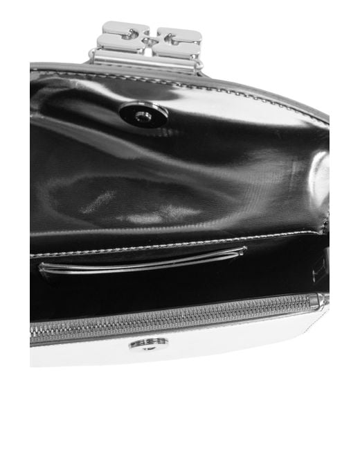 Ganni Black Shoulder Bag "Apo-G Mini"