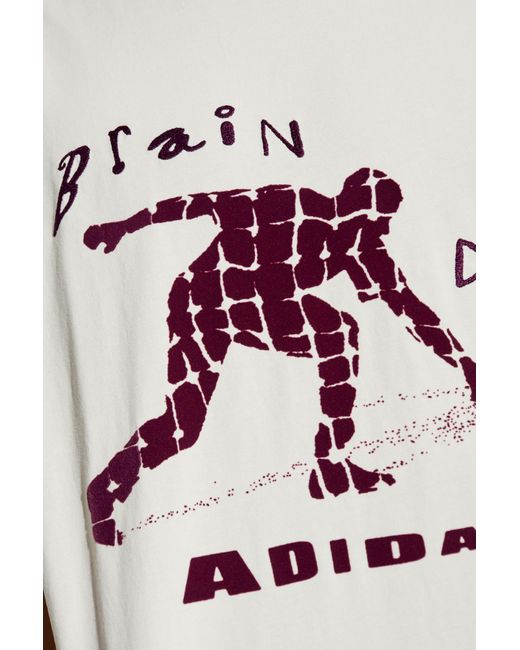 Adidas Originals White Adidas X Brain Dead