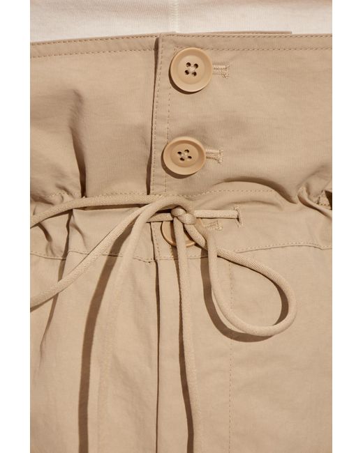 Y-3 Natural High-waisted Skirt,