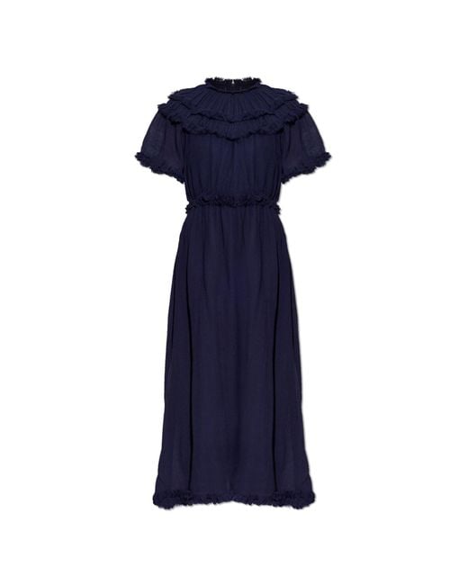 Ulla Johnson Blue Dress 'Ayan'