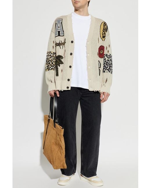 AllSaints Natural Cardigan 'Foxxy' for men