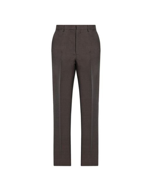 Tod's Gray Wool Trousers for men