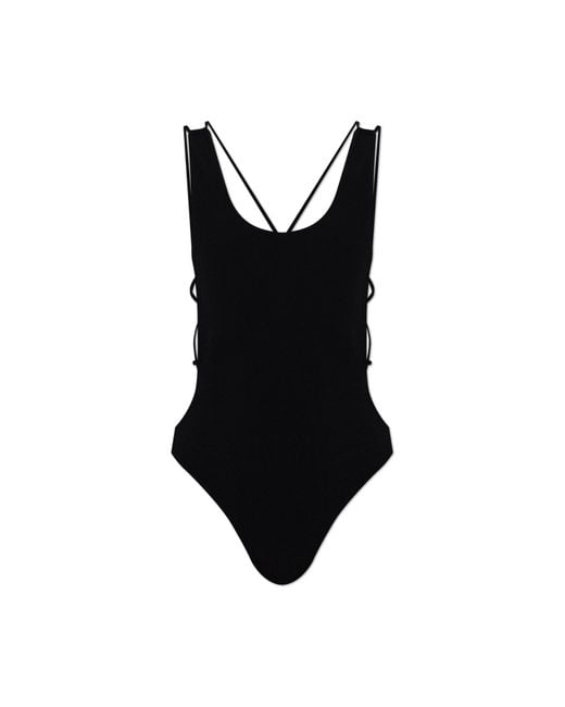 Isabel Marant Black One-Piece Swimsuit "Tenisia"