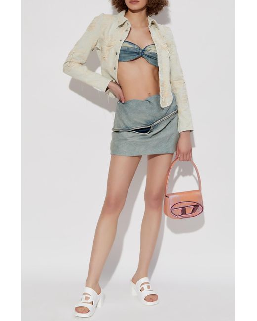 DIESEL Blue Skirt De-Clot-S1