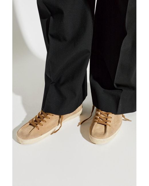 Golden Goose Deluxe Brand Brown 'Super-Star' Sports Shoes for men