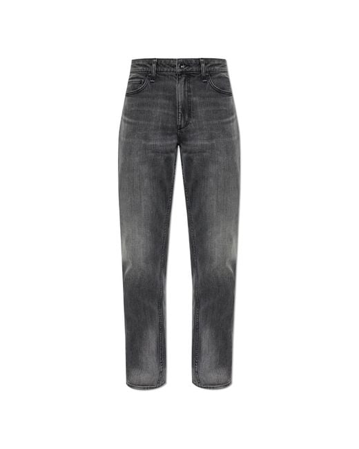 Rag & Bone Gray 'Athletic' Jeans for men