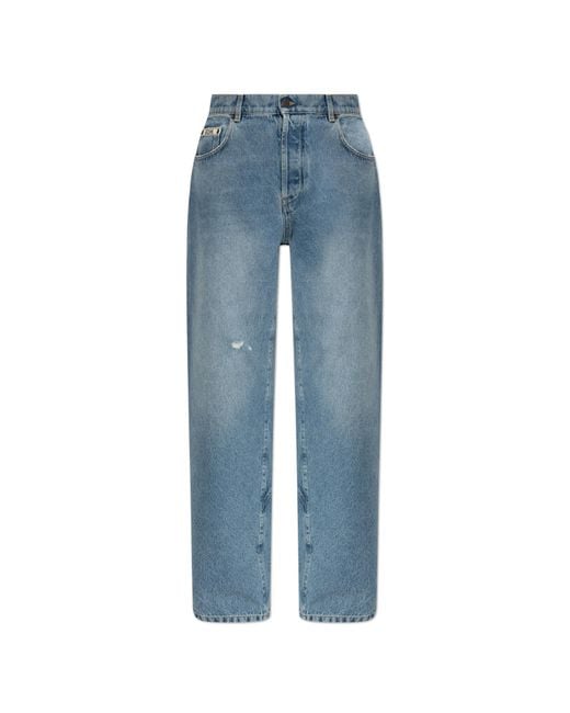 Moschino Blue Jeans With Pockets
