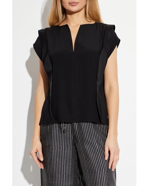 Max Mara Black 'Abete' Top